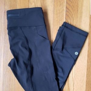Lululemon wunder under 7/8th leggings